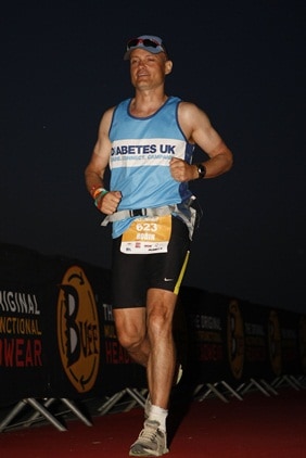 Robin Eyre, Type 1 diabetic , Outlaw Ironman Triathlon
