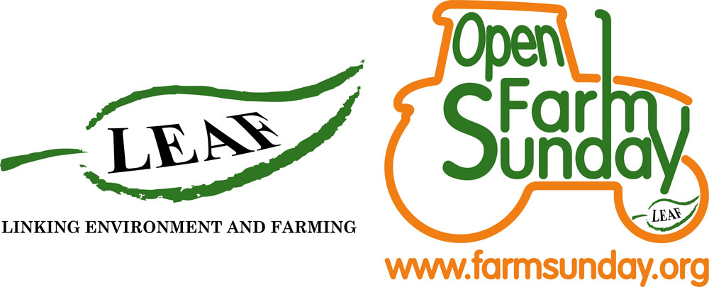Open Farm Sunday and LEAF logo