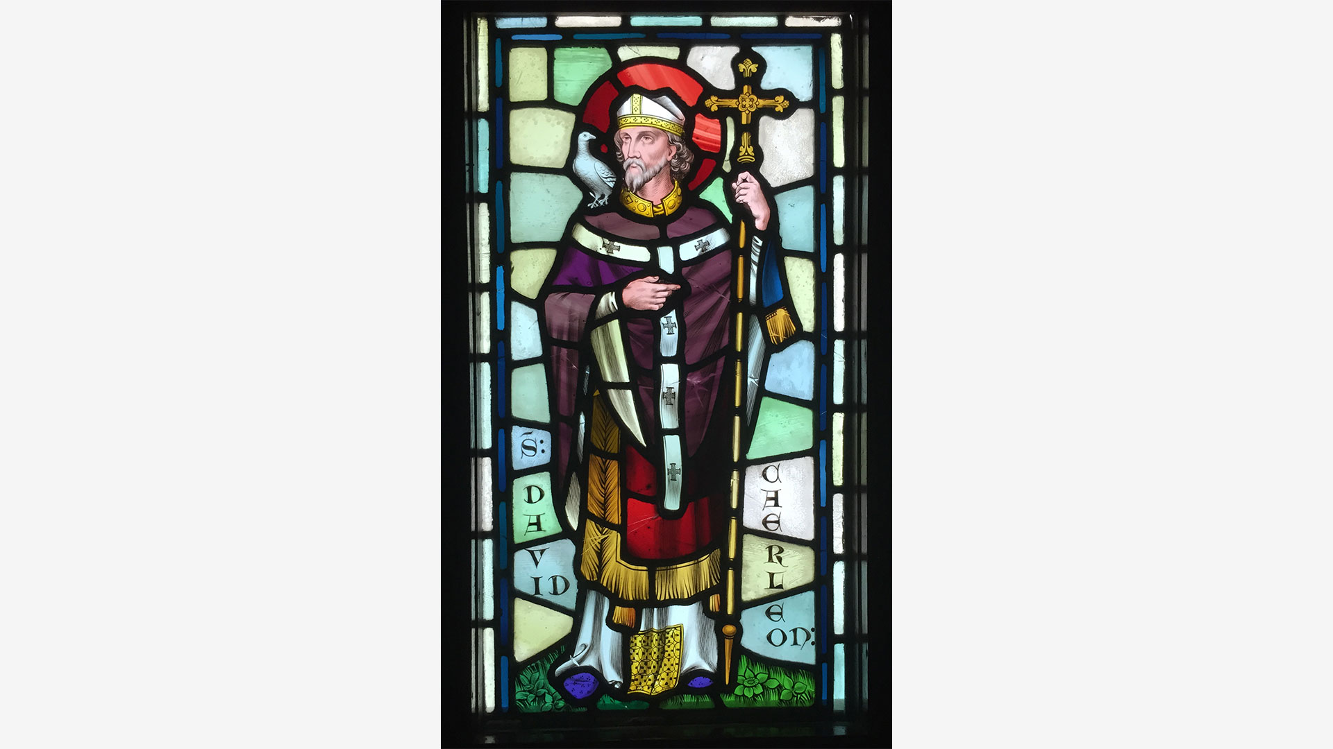 Saint David, patron saint of Wales
