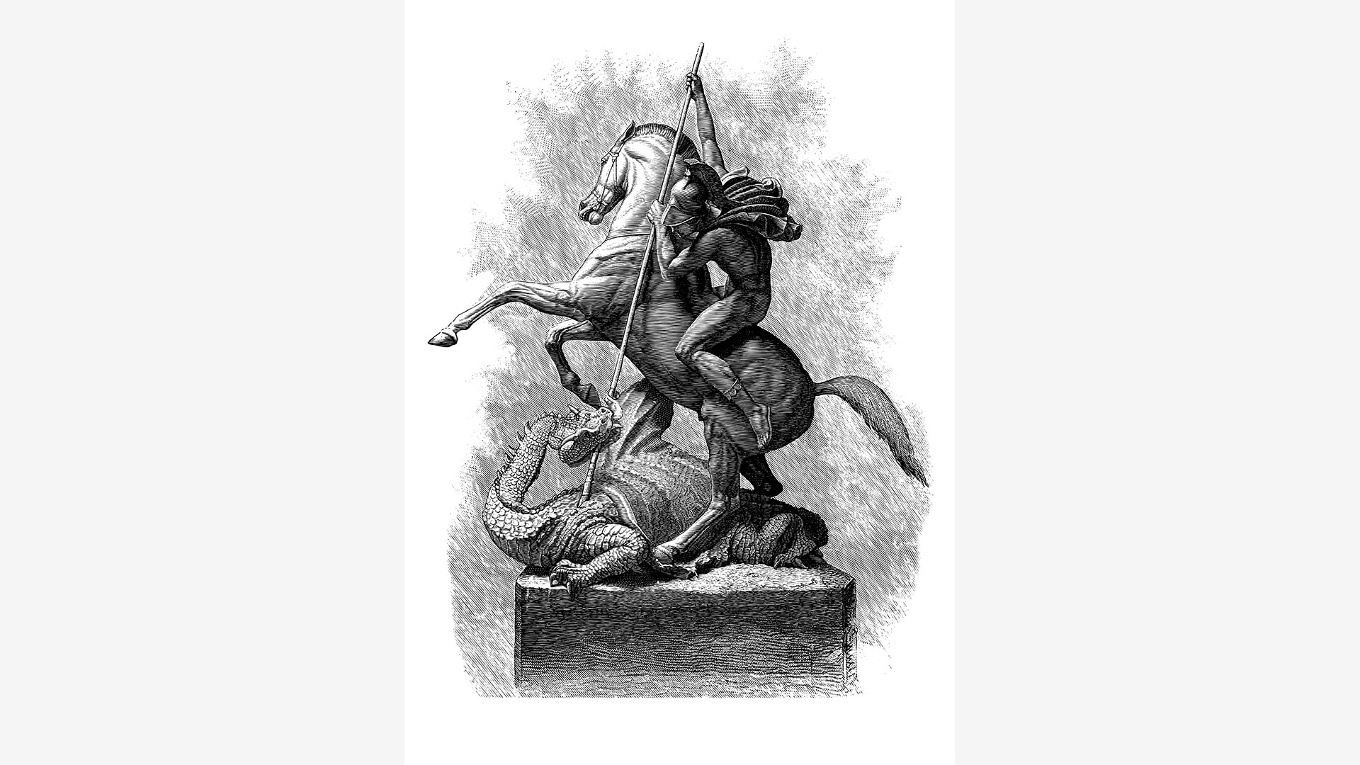 Saint George, patron saint of England, Portugal, Venice, Beirut, Malta, Ethiopia, Georgia, the Palestinian terrorities, Serbia and Lithuania